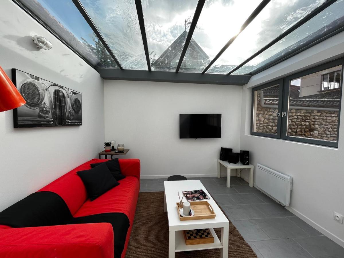Maison Climatisee Avec Jardin Vernon  Exterior foto
